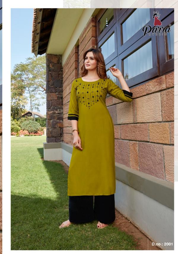 Parra Gloria 2 Designer Rayon Kurti 